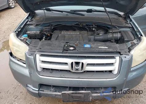 2006 Honda Pilot Ex-L из США, поврежденный, VIN 2HKYF18626H547329